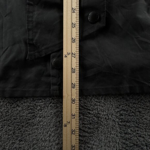 Barbour WK Backhouse Waxed Jacket Men Outdoors Snap Flannel Lined XS 36 Adult - Picture 3 of 14